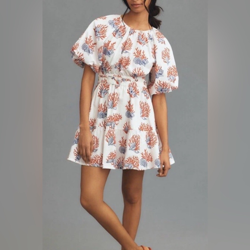 Anthropology Priya Israni printed beach dress, XL